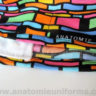 Gorros para medicos abstractos divertidos coloridos ANA062a